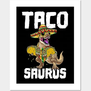 Taco Saurus Posters and Art